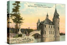 Bell Tower Heart Island, Thousand Islands, New York-null-Stretched Canvas