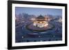 Bell Tower in Middle of Traffic Circle-Paul Souders-Framed Photographic Print