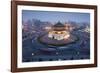 Bell Tower in Middle of Traffic Circle-Paul Souders-Framed Photographic Print