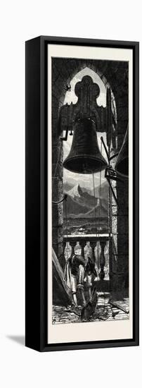 Bell Tower, Murcia, Ganada, Spain, 19th Century-null-Framed Stretched Canvas