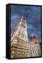Bell Tower Next to Basilica Di Santa Maria Del Fiore, Florence, Italy-Jaynes Gallery-Framed Stretched Canvas