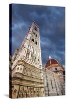 Bell Tower Next to Basilica Di Santa Maria Del Fiore, Florence, Italy-Jaynes Gallery-Stretched Canvas