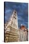 Bell Tower Next to Basilica Di Santa Maria Del Fiore, Florence, Italy-Jaynes Gallery-Stretched Canvas
