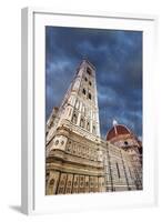Bell Tower Next to Basilica Di Santa Maria Del Fiore, Florence, Italy-Jaynes Gallery-Framed Photographic Print