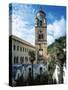 Bell Tower of Amalfi Cathedral-null-Stretched Canvas