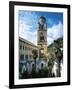 Bell Tower of Amalfi Cathedral-null-Framed Giclee Print