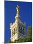 Bell Tower of Basilica of Notre Dame De La Garde, Provence-Alpes-Cote-D'Azur, France-Ruth Tomlinson-Mounted Photographic Print