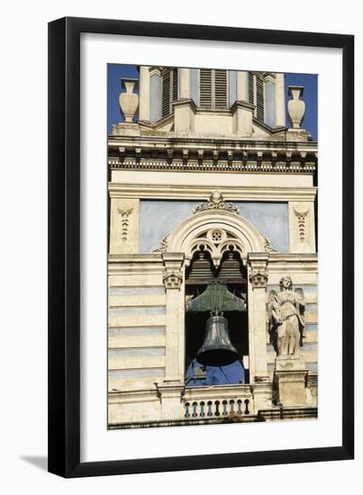 Bell Tower of Church of San Sebastiano-null-Framed Giclee Print