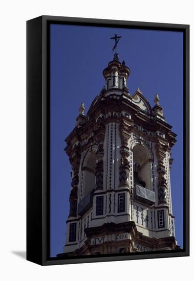 Bell Tower of Cloistered Convent of Holy Trinity and Purest Conception-null-Framed Stretched Canvas