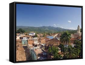 Bell Tower of Museo Nacional De La Lucha Contra Bandidos, Trinidad, Cuba, West Indies, Caribbean-Christian Kober-Framed Stretched Canvas