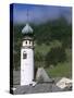 Bell Tower of St Michael's Church-null-Stretched Canvas