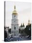 Bell Tower of St. Sophia's Cathedral Built Between 1017 and 1031, Kiev, Ukraine-Christian Kober-Stretched Canvas