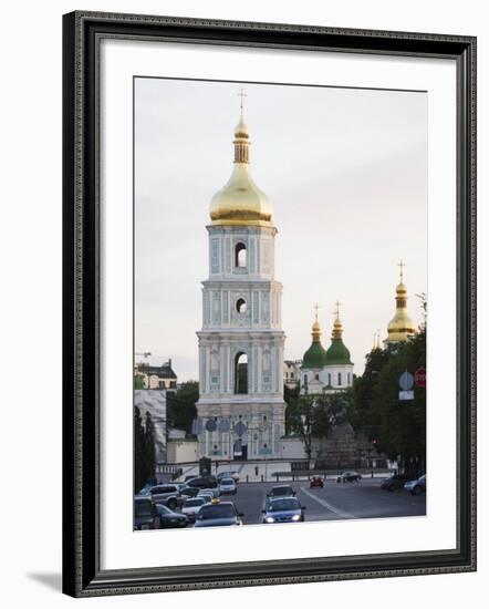 Bell Tower of St. Sophia's Cathedral Built Between 1017 and 1031, Kiev, Ukraine-Christian Kober-Framed Photographic Print