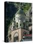 Bell Tower of the Chiostro del Paradiso, Amalfi, Campania, Italy-Walter Bibikow-Stretched Canvas