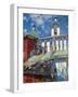 Bell Tower of the Pskovo-Pechersky Monastery-Sergei Arsenyevich Vinogradov-Framed Giclee Print