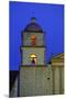 Bell Tower of the Santa Barbara Mission Church-Bruce Burkhardt-Mounted Premium Photographic Print