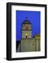 Bell Tower of the Santa Barbara Mission Church-Bruce Burkhardt-Framed Photographic Print