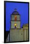 Bell Tower of the Santa Barbara Mission Church-Bruce Burkhardt-Framed Photographic Print