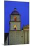 Bell Tower of the Santa Barbara Mission Church-Bruce Burkhardt-Mounted Photographic Print