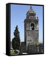 Bell Tower on the Walls of the Castle, Formerly a Royal Residence, at Montemor-O-Velho, Beira Litor-Stuart Forster-Framed Stretched Canvas