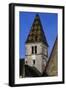 Bell Tower, Parish Church of Cuchey, Burgundy, France-null-Framed Giclee Print