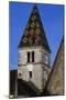 Bell Tower, Parish Church of Cuchey, Burgundy, France-null-Mounted Giclee Print