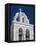 Bell tower, Santorin, Greece-Murat Taner-Framed Stretched Canvas