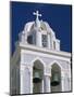 Bell tower, Santorin, Greece-Murat Taner-Mounted Photographic Print