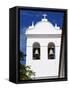 Bell Tower, Santuario Santisimo Cristo Del Buen Viaje, Pampatar City, Venezuela-Richard Cummins-Framed Stretched Canvas