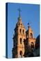 Bell Towers of San Sebastian Church-Danny Lehman-Stretched Canvas