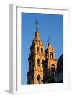 Bell Towers of San Sebastian Church-Danny Lehman-Framed Photographic Print