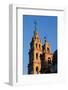 Bell Towers of San Sebastian Church-Danny Lehman-Framed Photographic Print