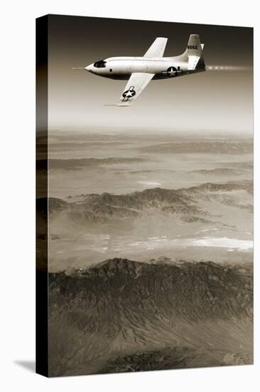Bell X-1 Supersonic Aircraft-Detlev Van Ravenswaay-Stretched Canvas
