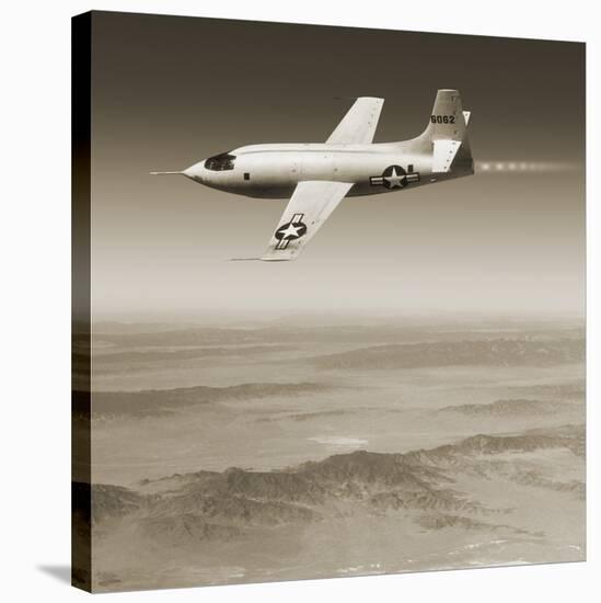 Bell X-1 Supersonic Aircraft-Detlev Van Ravenswaay-Stretched Canvas