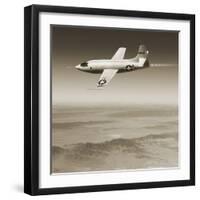 Bell X-1 Supersonic Aircraft-Detlev Van Ravenswaay-Framed Photographic Print