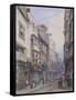 Bell Yard Near Chancery Lane, London, 1835-George Sidney Shepherd-Framed Stretched Canvas
