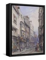 Bell Yard Near Chancery Lane, London, 1835-George Sidney Shepherd-Framed Stretched Canvas