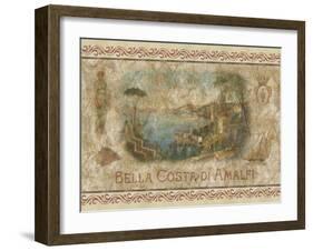 Bella Costa di Amalfi-Thomas L. Cathey-Framed Art Print