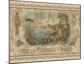 Bella Costa di Amalfi-Thomas L. Cathey-Mounted Art Print