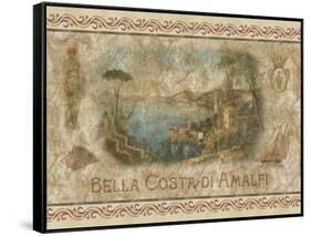 Bella Costa di Amalfi-Thomas L. Cathey-Framed Stretched Canvas