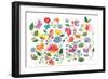 Bella the Butterfly-Kim Parker-Framed Premium Giclee Print