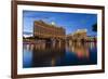 Bellagio and Caesars Palace Reflections at Dusk, the Strip, Las Vegas, Nevada, Usa-Eleanor Scriven-Framed Photographic Print