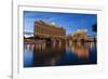 Bellagio and Caesars Palace Reflections at Dusk, the Strip, Las Vegas, Nevada, Usa-Eleanor Scriven-Framed Photographic Print