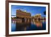 Bellagio and Caesars Palace Reflections at Dusk, the Strip, Las Vegas, Nevada, Usa-Eleanor Scriven-Framed Photographic Print