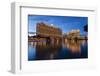 Bellagio and Caesars Palace Reflections at Dusk, the Strip, Las Vegas, Nevada, Usa-Eleanor Scriven-Framed Photographic Print