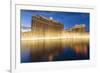 Bellagio and Caesars Palace Reflections at Dusk with Fountains, the Strip, Las Vegas, Nevada, Usa-Eleanor Scriven-Framed Photographic Print