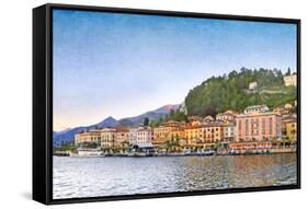 Bellagio at Twilight-Brooke T. Ryan-Framed Stretched Canvas