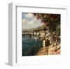 Bellagio Harbor-Paline-Framed Art Print