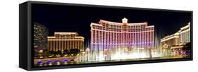 Bellagio - hotel - Casino - Las Vegas - Nevada - United States-Philippe Hugonnard-Framed Stretched Canvas