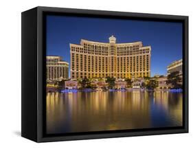 Bellagio Hotel, Lake Bellagio, Strip, South Las Vegas Boulevard, Las Vegas, Nevada, Usa-Rainer Mirau-Framed Stretched Canvas